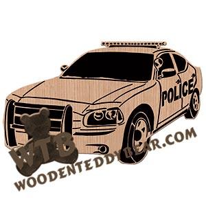 Dodge Charger Cruiser fretwork scroll saw pattern | The Wooden Teddy Bear