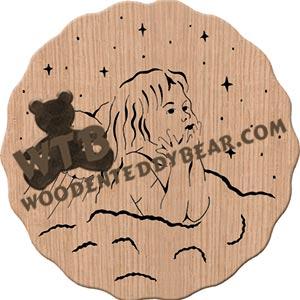 Star Gazer fretwork scroll saw pattern | The Wooden Teddy Bear