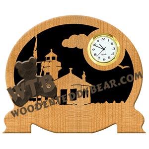 Mukilteo, WA Lighthouse fretwork scroll saw pattern | The Wooden Teddy Bear