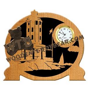 Los Angeles Harbor, CA Lighthouse fretwork scroll saw pattern | The Wooden Teddy Bear