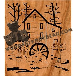 Mill fretwork scroll saw pattern | The Wooden Teddy Bear