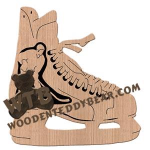 Hockey fretwork scroll saw pattern | The Wooden Teddy Bear