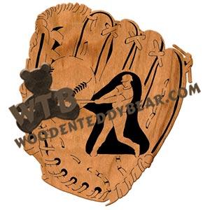 Baseball fretwork scroll saw pattern | The Wooden Teddy Bear