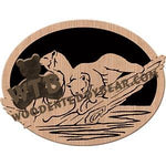 Bear Cubs fretwork scroll saw pattern | The Wooden Teddy Bear