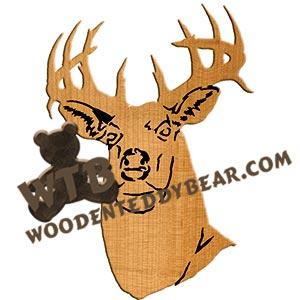 Buck fretwork scroll saw pattern | The Wooden Teddy Bear
