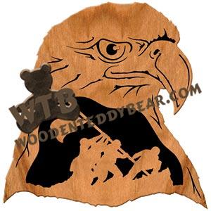 Never Falter fretwork scroll saw pattern | The Wooden Teddy Bear