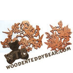 Hummingbird Set #2 fretwork scroll saw pattern | The Wooden Teddy Bear