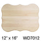 Wood Plaque Blanks