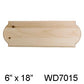 Wood Plaque Blanks