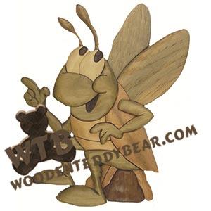 Grasshopper - Bumblebee Intarsia