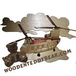 Chinook Intarsia scroll saw pattern | The Wooden Teddy Bear