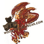 Reborn Intarsia scroll saw pattern | The Wooden Teddy Bear