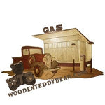 1935 Chevy Truck | Fretwork Scroll Saw Pattern | Wooden Teddy Bear