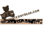 Door Topper Easter Resurrection fretwork scroll saw pattern | The Wooden Teddy Bear