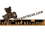 Door Topper Sunday School fretwork scroll saw pattern | The Wooden Teddy Bear