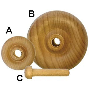 Wood Toy Wheel