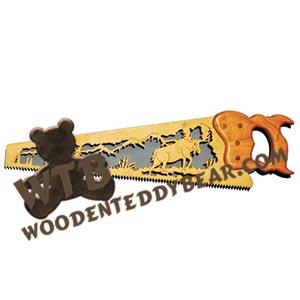 Moose Hand Saw fretwork scroll saw pattern | The Wooden Teddy Bear