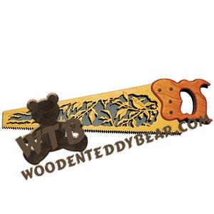 Bluebird Hand Saw fretwork scroll saw pattern | The Wooden Teddy Bear