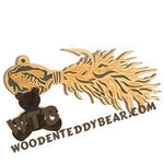 Crappie Panfish Jig fretwork scroll saw pattern | The Wooden Teddy Bear