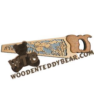 Eagle Landing Hand Saw fretwork scroll saw pattern | The Wooden Teddy Bear