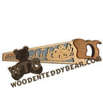 Old Mill Hand Saw fretwork scroll saw pattern | The Wooden Teddy Bear