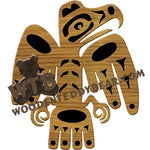 Eagle fretwork scroll saw pattern | The Wooden Teddy Bear
