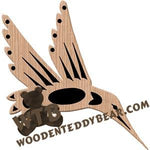Hummingbird fretwork scroll saw pattern | The Wooden Teddy Bear