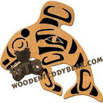 Orca fretwork scroll saw pattern | The Wooden Teddy Bear