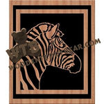 Zebra fretwork scroll saw pattern | The Wooden Teddy Bear